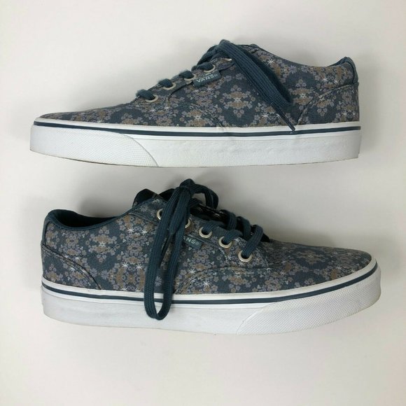 Vans TB4R Women's Floral Sneakers Casual Shoes - Picture 2 of 8